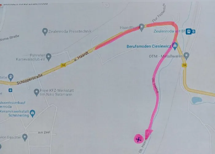 بيت للعطل Triebesgrund